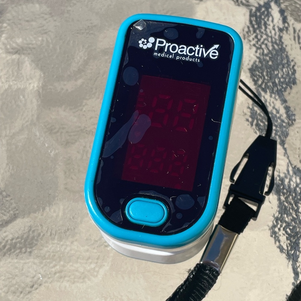 Proactive Blue Pulse Oximeter